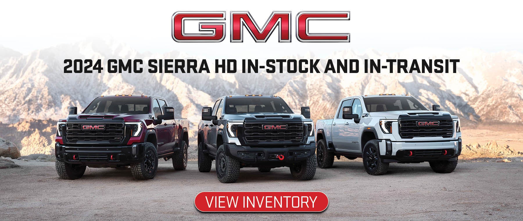 2024 GMC HD in STOCK and In Transit
