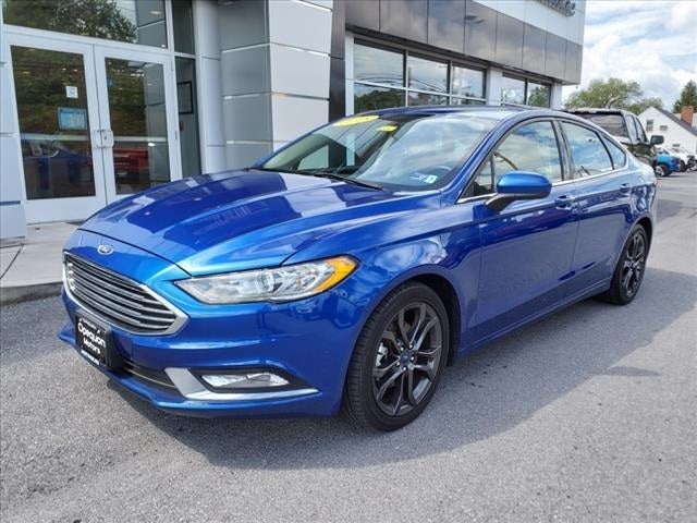Used 2018 Ford Fusion SE with VIN 3FA6P0HD5JR135642 for sale in Martinsburg, WV