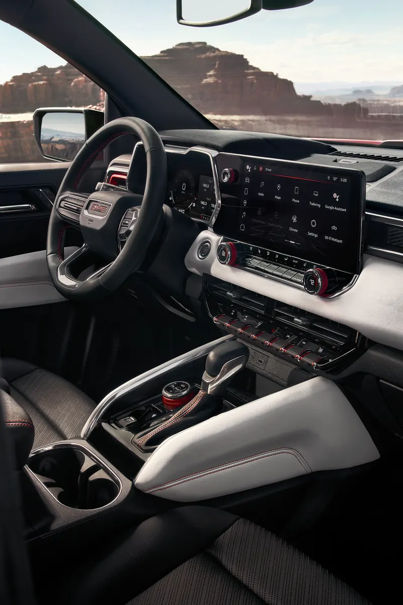 2026 GMC Canyon infotainment system at Opequon Motors in Martinsburg WV