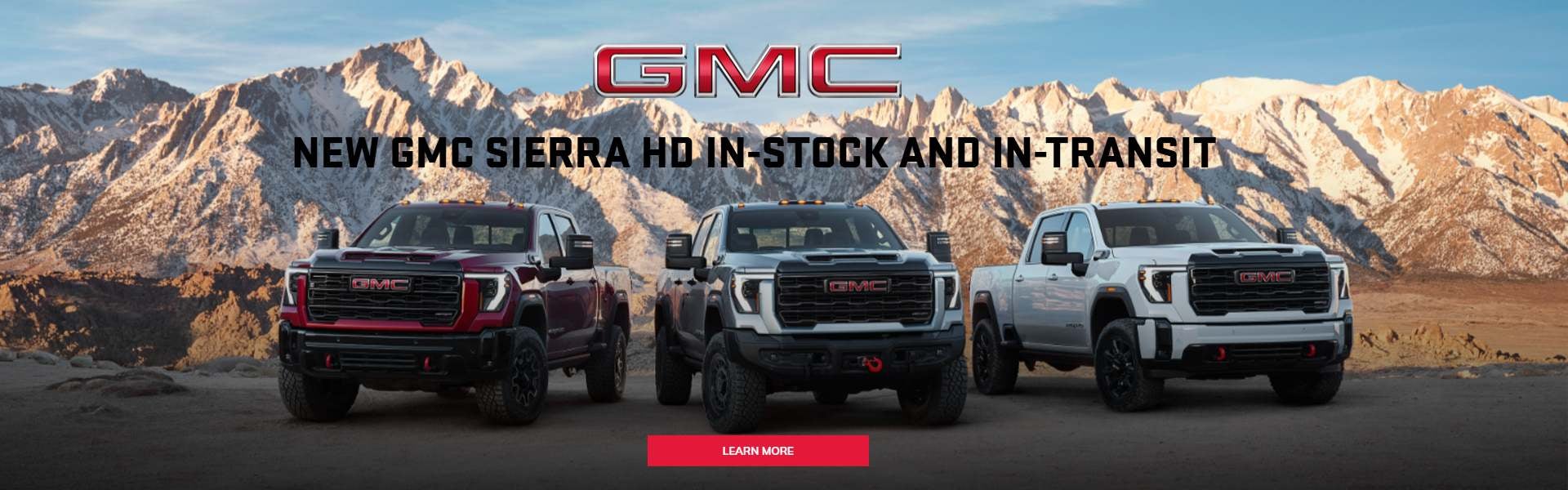 2024 GMC HD in STOCK and In Transit